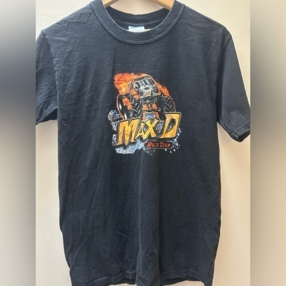 Vintage Monster Jam Max Destruction Graphic Tee Shirt Small